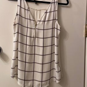 Lightweight sleeveless blouse
